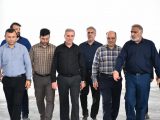 بازدید مسئولین شهرستان اندیمشک از شرکت برنج کوبی