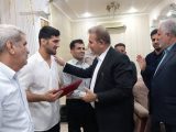 تقدیر فرماندار اندیمشک از قهرمانان و مدال آوران شهرستان