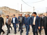 مسئولین اجرائی شهرستان اندیمشک در بازدبد میدانی مشکلات روستای بالارود از توابع بخش الوارگرمسیری را بررسی کردند