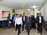 بازدید مهندس زمانی اصل فرماندار شهرستان، آقای صرفه جو معاون سیاسی فرماندار و جمعی از مدیران ادارات از اداره آموزش و پرورش و محیط زیست شهرستان