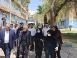 گزارش تصویری//بازدید استاندار خوزستان از خوابگاه دانشجویی آسیب‌دیده در اهواز